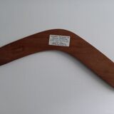 Handcrafted Boomerang (Gerko Pattern) 16'' in Acacia Wood - Australia
