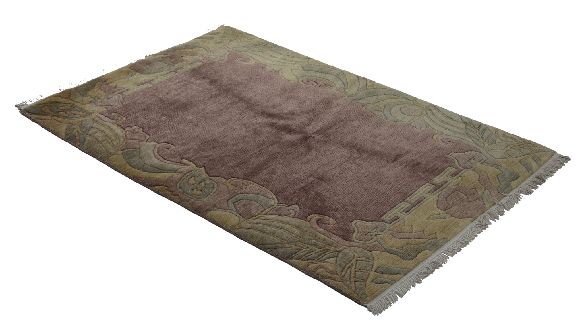 Anatolian handmade vintage rug 185 cm x 120 cm