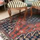 Pair of wooden chairs in Louis XV style Dufin 19th century stamp