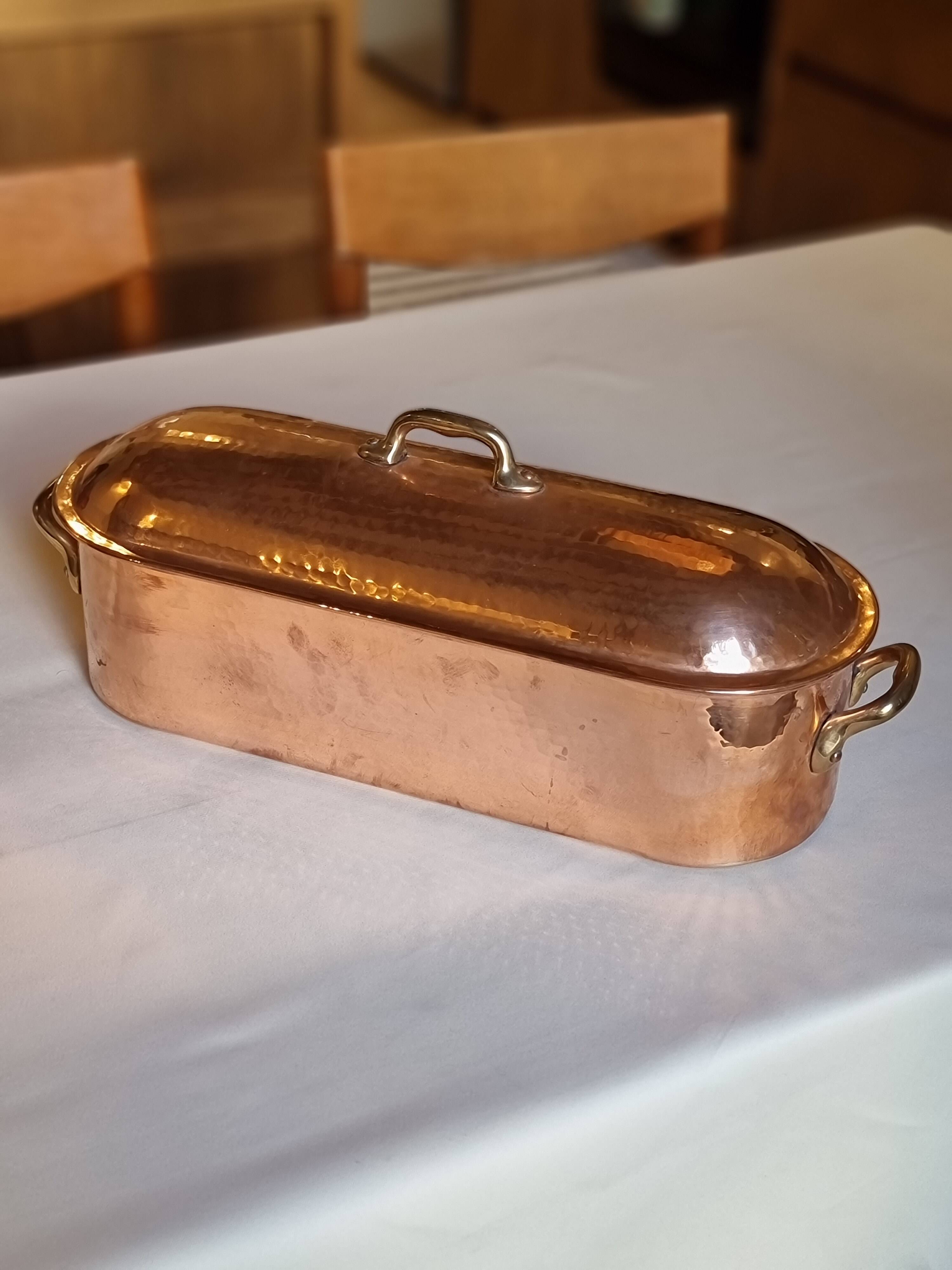 Hammered copper salmon