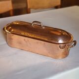 Hammered copper salmon