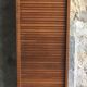 Radia oak curtain binder vintage 1950