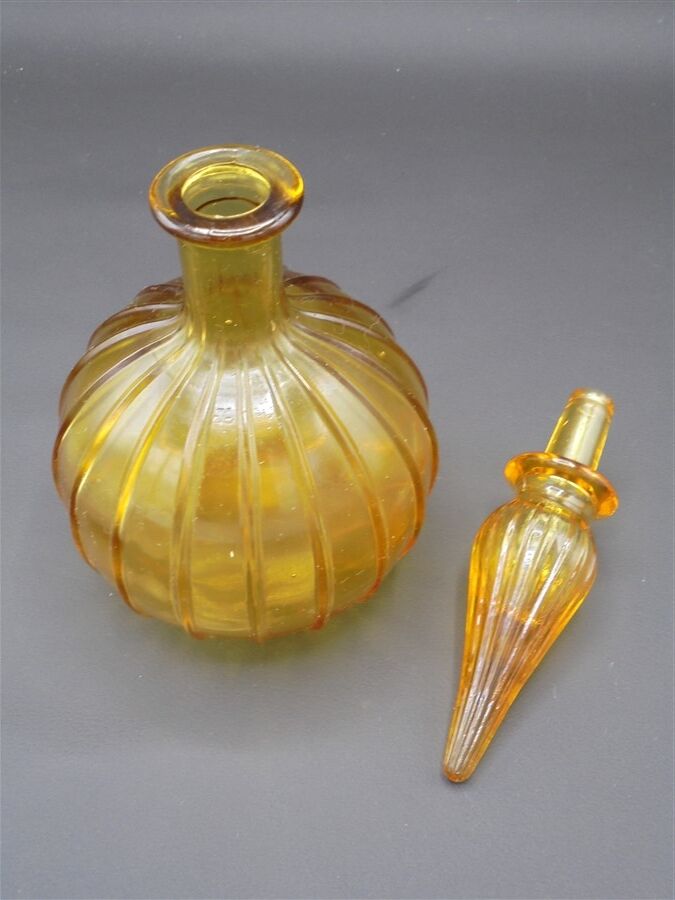 Amber bottle