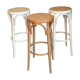 Trio de tabourets de bar cannés