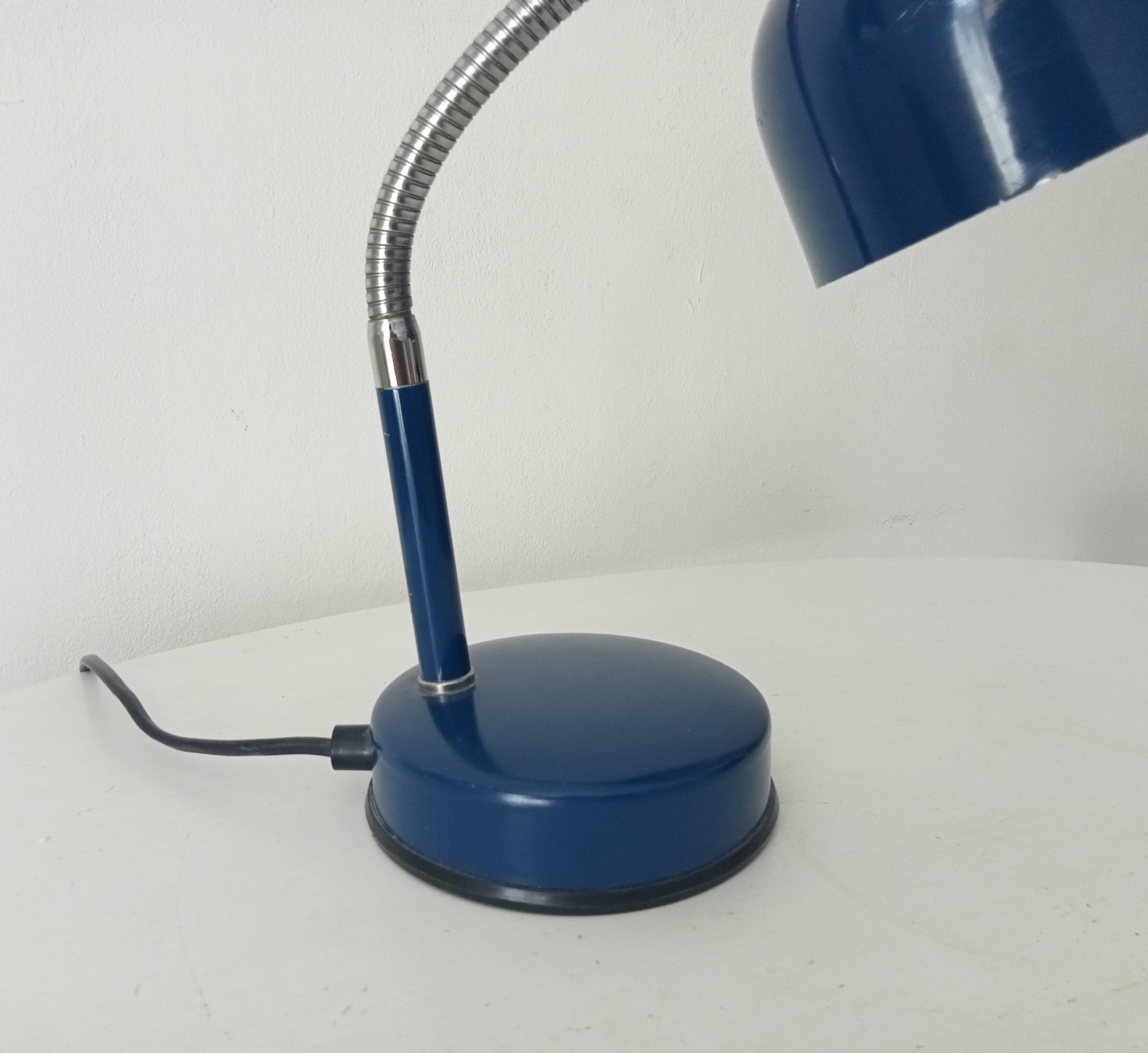 Lampe de bureau vintage Veneta Lumi Italie années 60