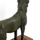 Sculpture representing a German Shepherd, Perrier Challenge Trophy, 1942