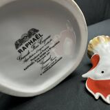 Raphael rooster-shaped digestive bottle promotional item, 20th century