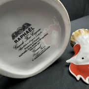 Raphael rooster-shaped digestive bottle promotional item, 20th century