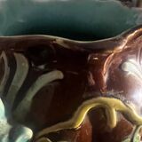 2 vases en barbotine