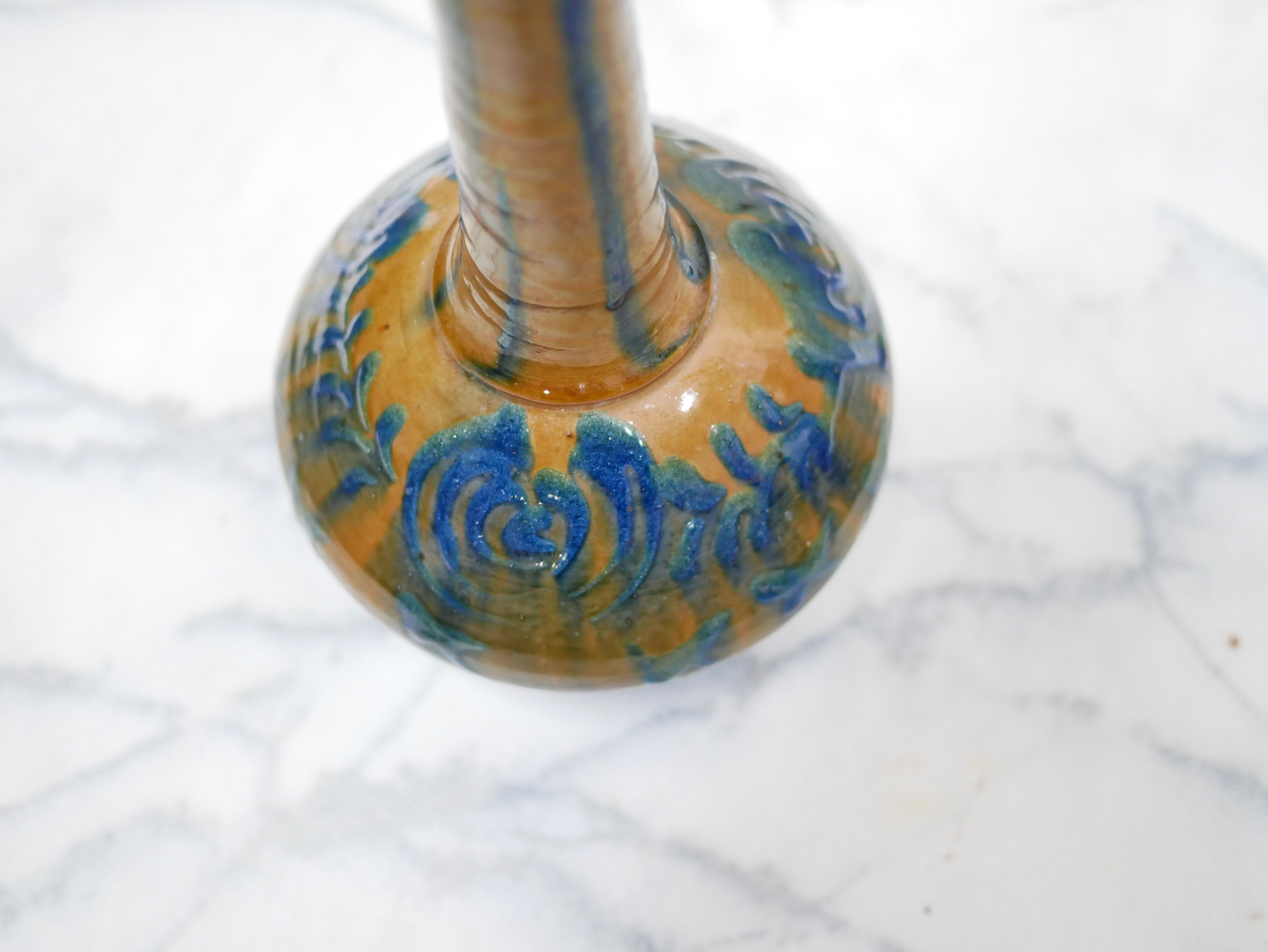Vintage ceramic soliflore vase