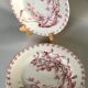 Lot de 6 assiettes Gien Terre de fer
