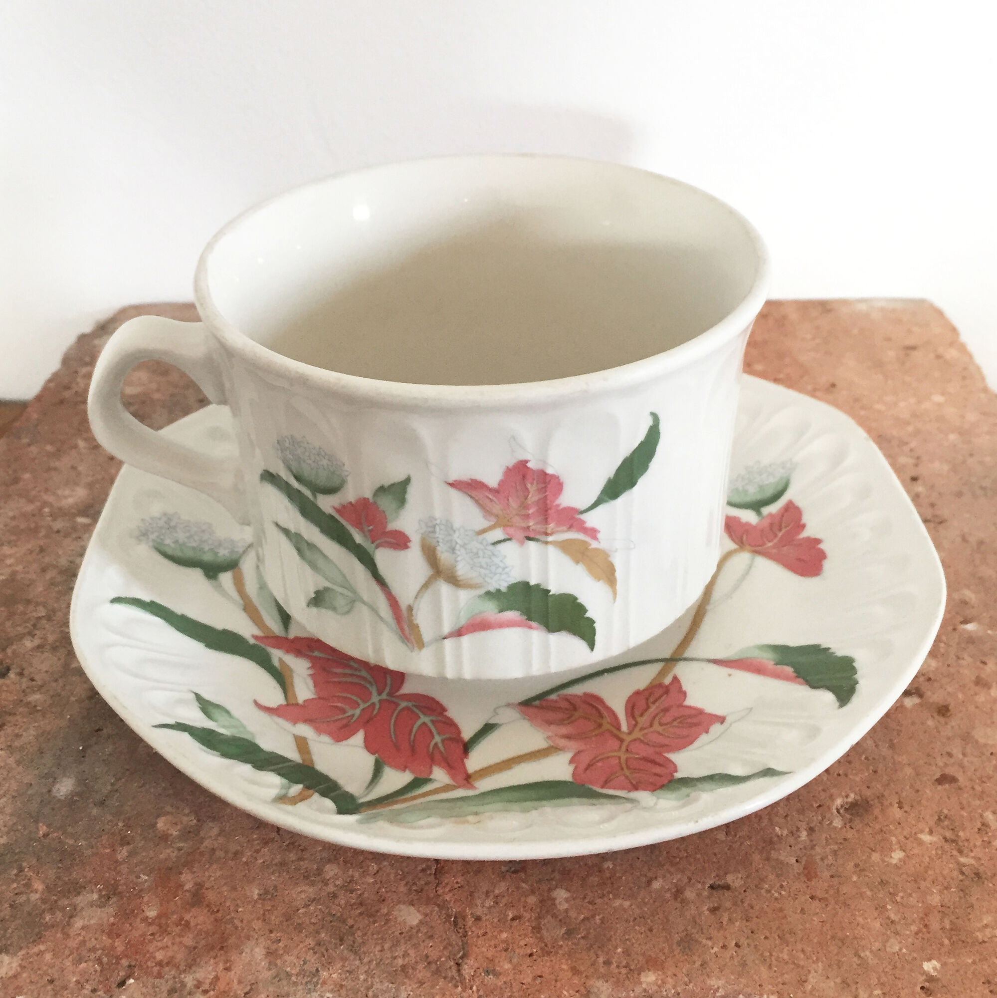 Set de 2 tasses à thé et sous-tasses Pontesa Spain