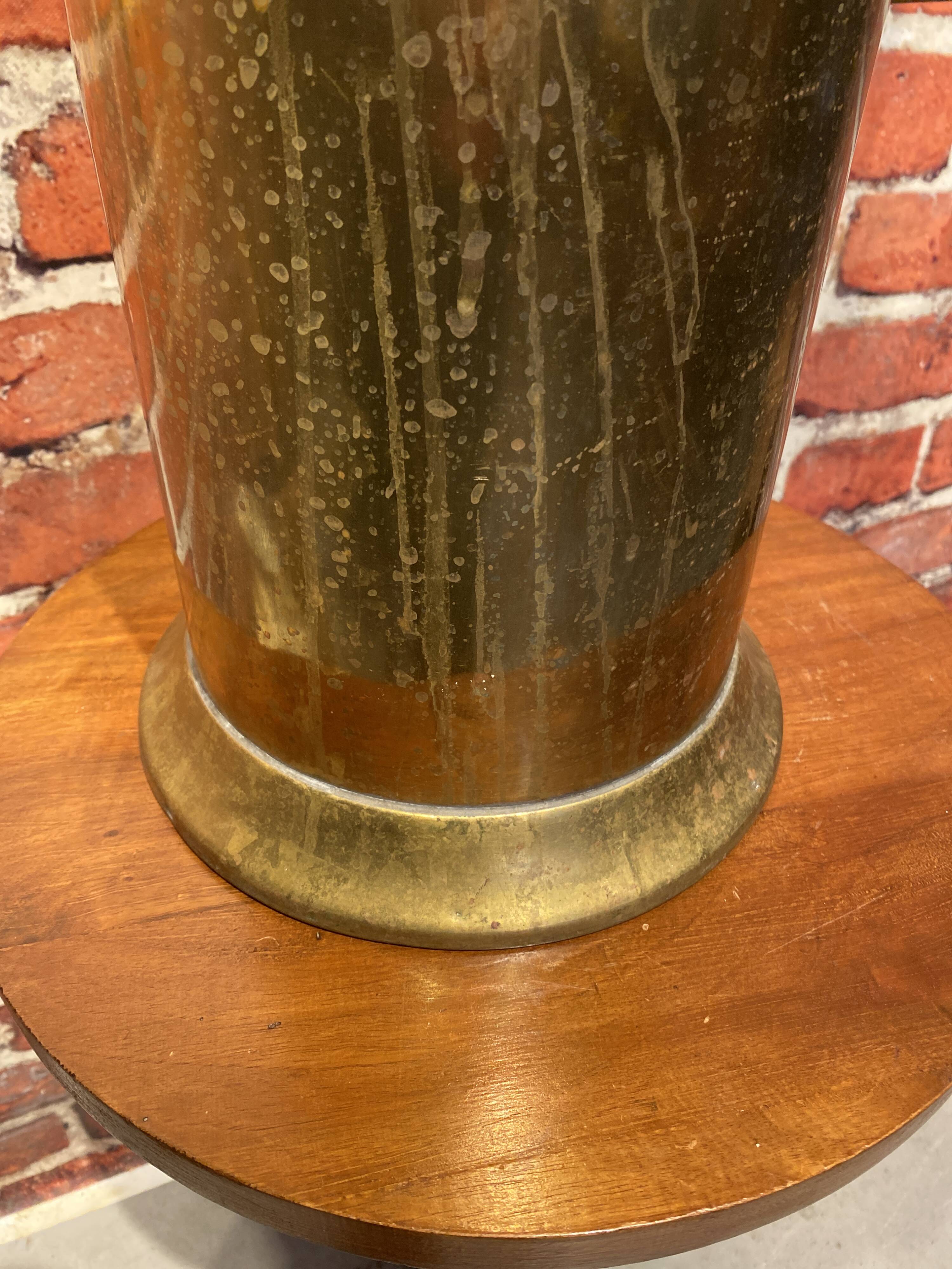 Brass umbrella holder