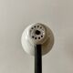 Vintage white and black metal desk lamp