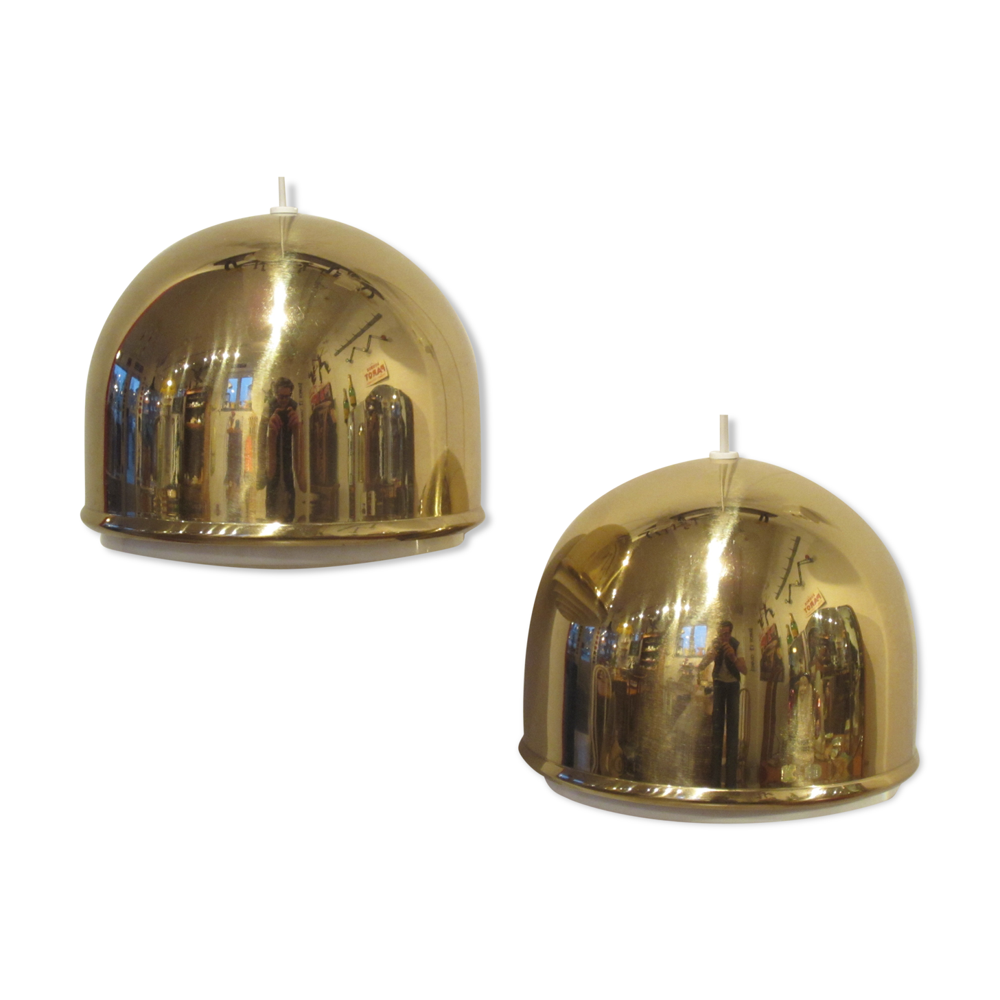 Paire de suspensions scandinaves par Eje Ahlgrens pour Bergboms