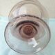 Bubble glass candlestick