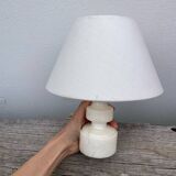 White marble lamp