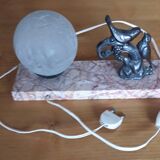 Lampe veilleuse de chevet art deco