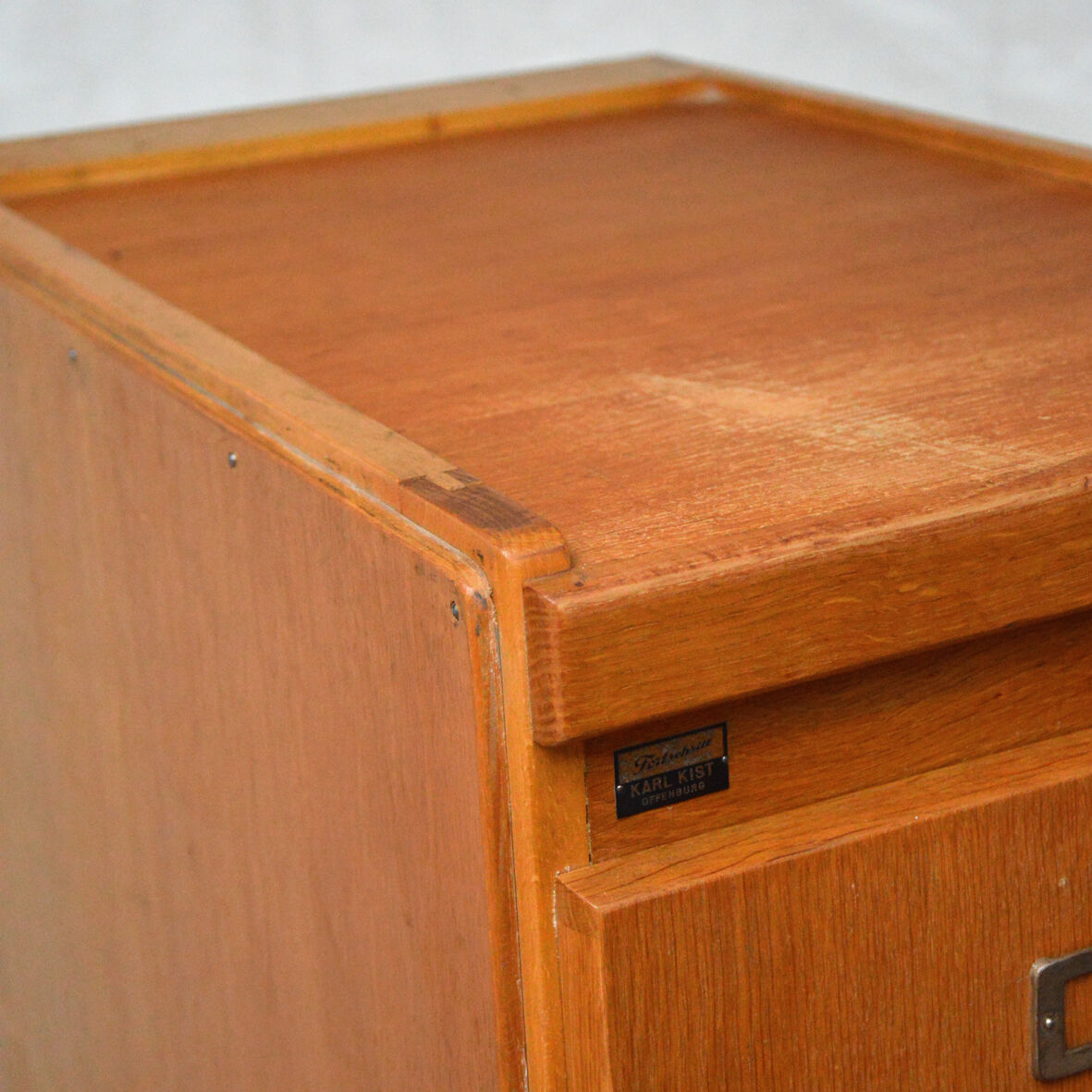 Furniture filing 4 drawers, 1960