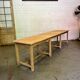 Ancienne table de ferme de communauté