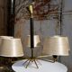 Lustre vintage en laiton