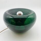 Lampe verte en verre de Murano, space age, 1970