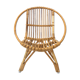 Fauteuil enfant vintage en rotin par Rohe Noordwolde