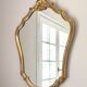 Baroque mirror in gilded wood – 63.5x45 cm - 70s.