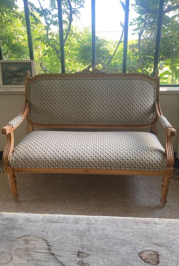 Banquette style Louis XVI