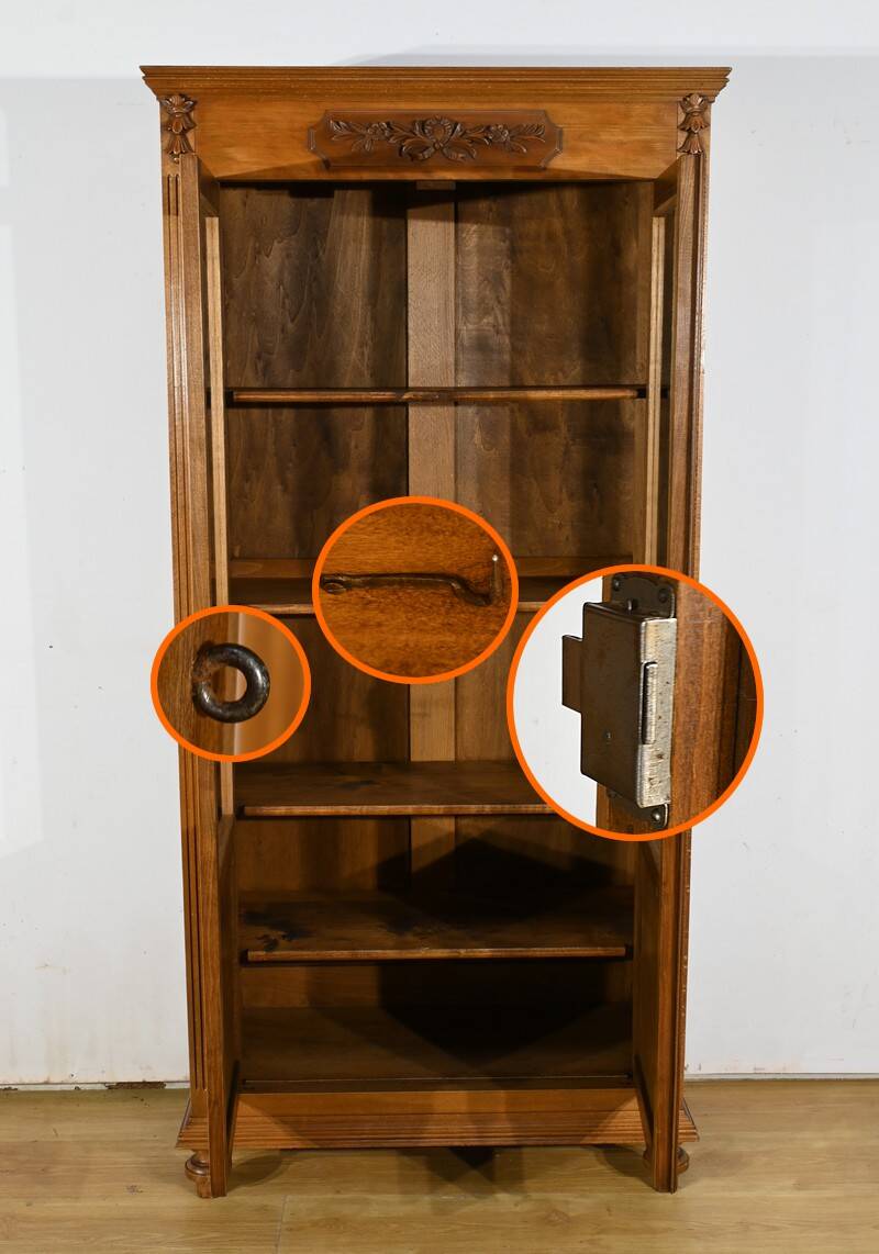 Stained beech bookcase – 1920