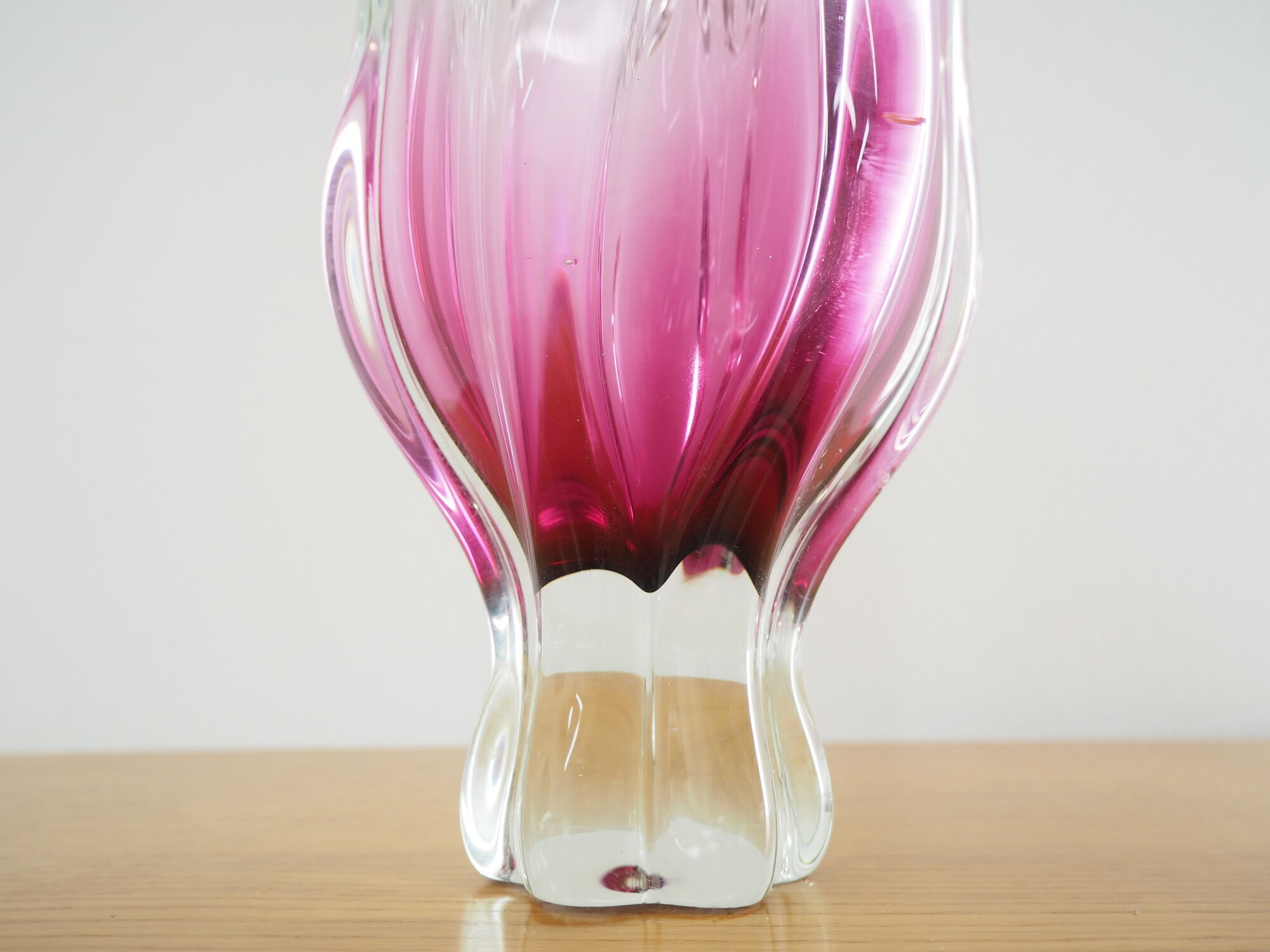 Art Glass vase by Josef Hospodka for Chribska Glassworks, 1960s