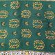Antique green Berber rug