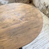 Oval farmhouse table 250cm pine
