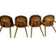 Dining chairs from tatra, 1960s, set of 4