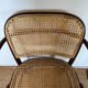 Fauteuil bois courbé et cannage