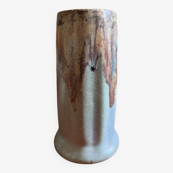 Vase en grès de forme ovoïde
