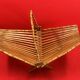 panier en rotin, bambou, corbeille vide poche vintage années 60
