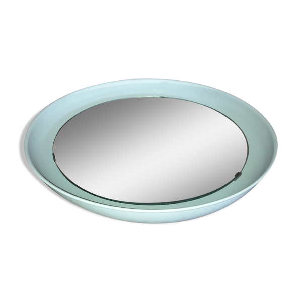 Miroir rétro éclairant par Poul Henningsen pour Louis Poulsen 1960 - 50x50cm — Beyit