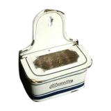 Old wall matchbox with pyrogen