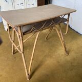 Rattan desk