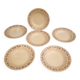 6 Edith soup plates / Faïencerie Nouvelle