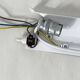 Holophane prismatic white enameled glass wall light LAMP-7317