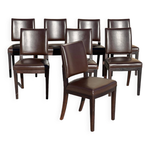 Ensemble de 8 chaises - antonio citterio