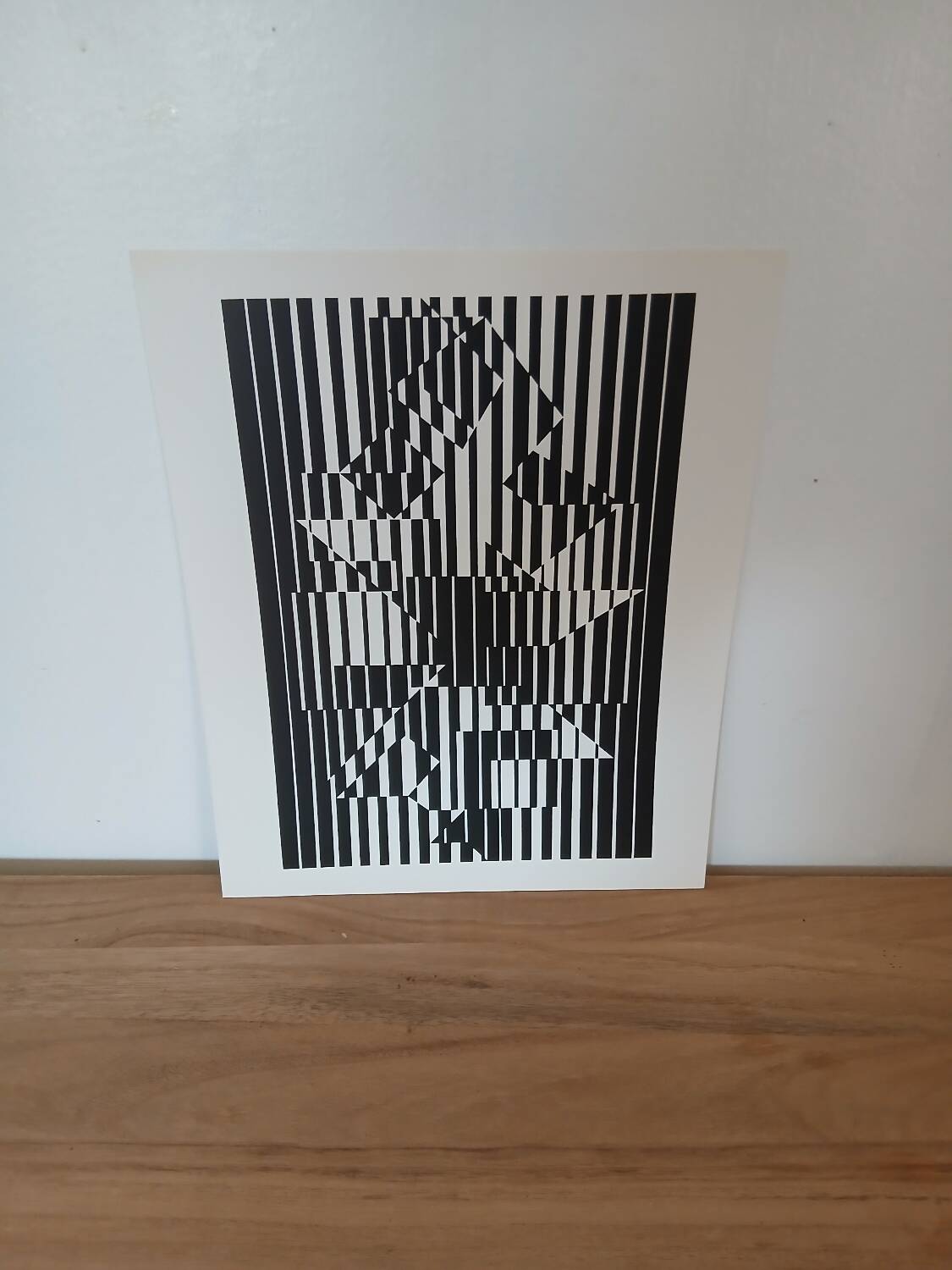 Serigraphie Victor Vasarely ILIAVA, 1956