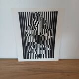 Serigraphie Victor Vasarely ILIAVA, 1956