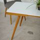 White opaxit coffee table by Jiri Jiroutek for Cesky Nabytek 1960
