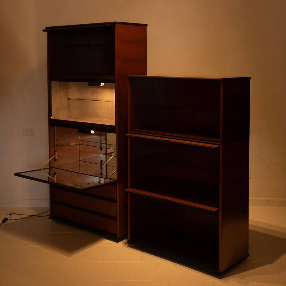 Hilton bar cabinets by Lodovico Acerbis and Giotto Stoppino for Acerbis, 1975