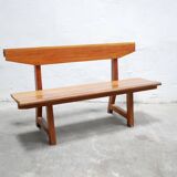 Vintage wooden bench