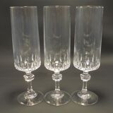 Set of 3 champagne flutes