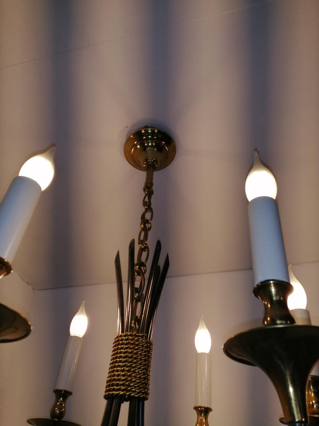 Lustre à 6 branches collection liens